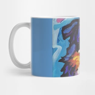 Australian shepherd Aussie Bright colorful Pop Art Mug